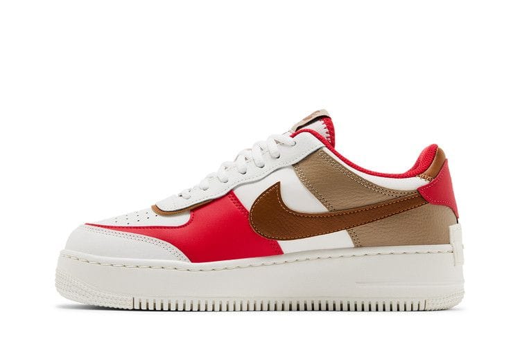 Women's Air Force 1 Shadow 'Phantom Fire Red Khaki'