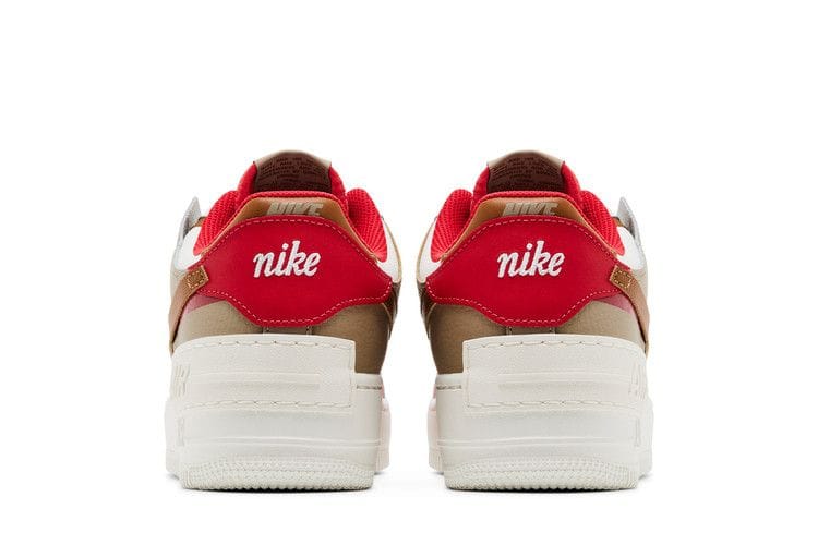 Women's Air Force 1 Shadow 'Phantom Fire Red Khaki'