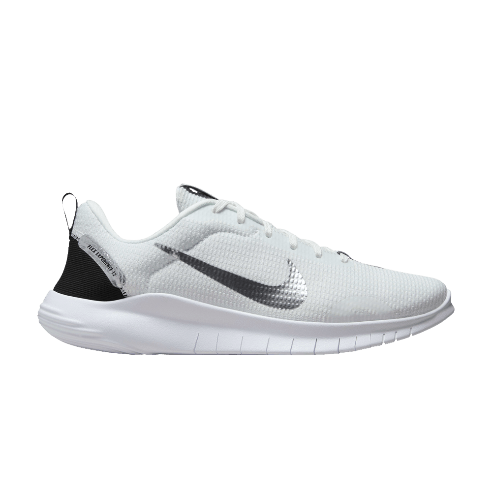 Women's Flex Experience Run 12 Premium 'Summit White Metallic Silver'