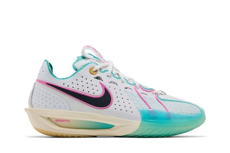Men's Air Zoom GT Cut 3 EP 'White Teal Playful Pink'