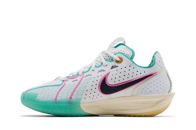 Men's Air Zoom GT Cut 3 EP 'White Teal Playful Pink'