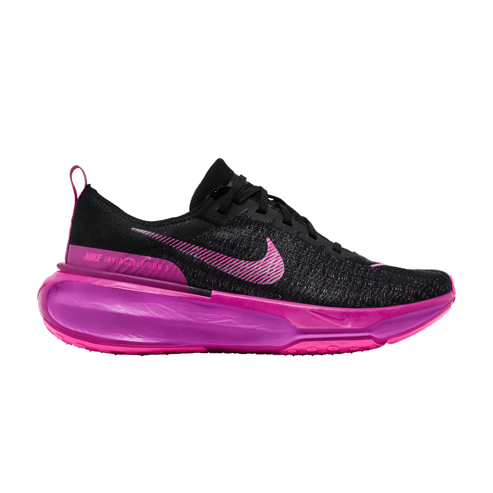Men's ZoomX Invincible Run Flyknit 3 'Black Vivid Grape'