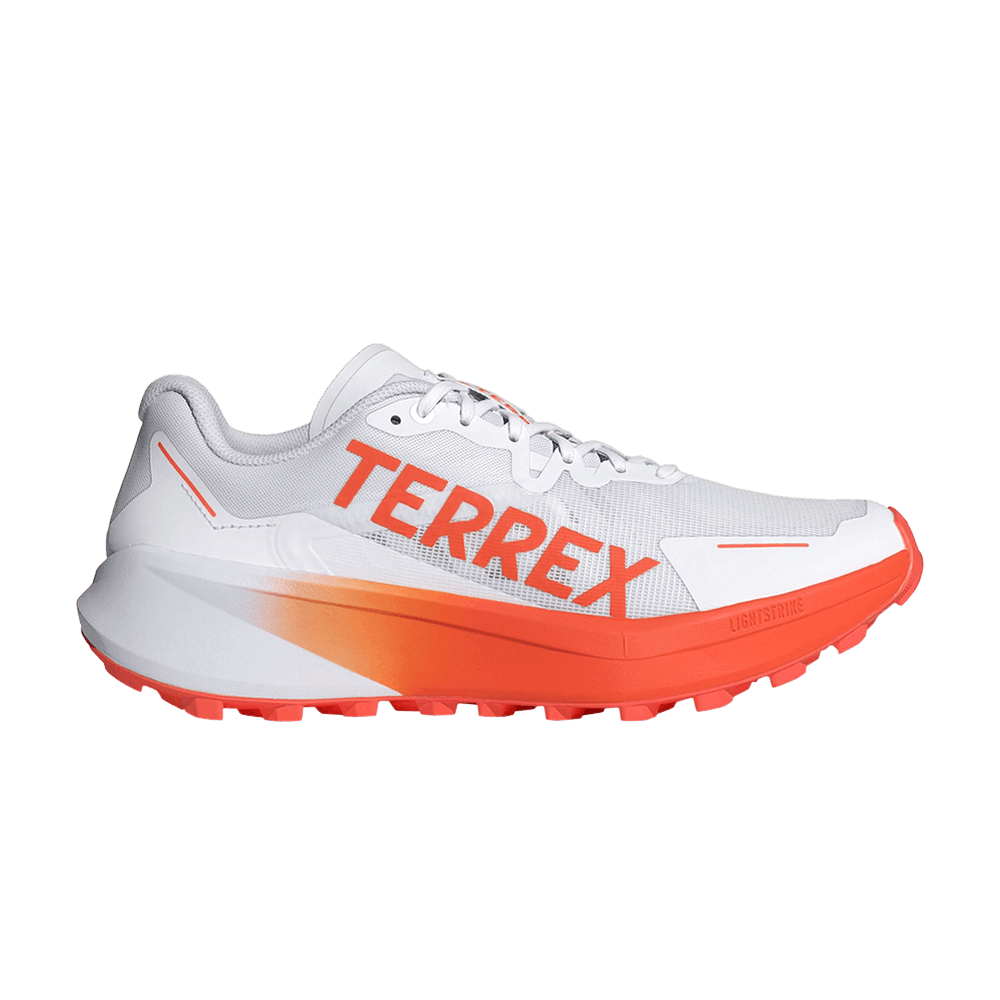 Men's Terrex Agravic 3 'White Semi Impact Orange'