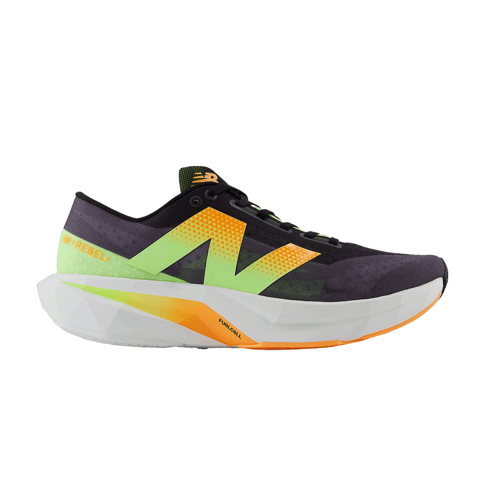 Men's FuelCell Rebel v4 2E Wide 'Black White Peach'
