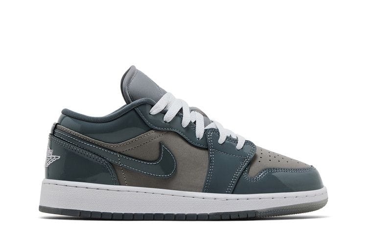 Air Jordan 1 Low GS 'Patent Cool Grey'