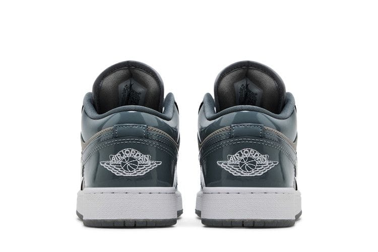 Air Jordan 1 Low GS 'Patent Cool Grey'