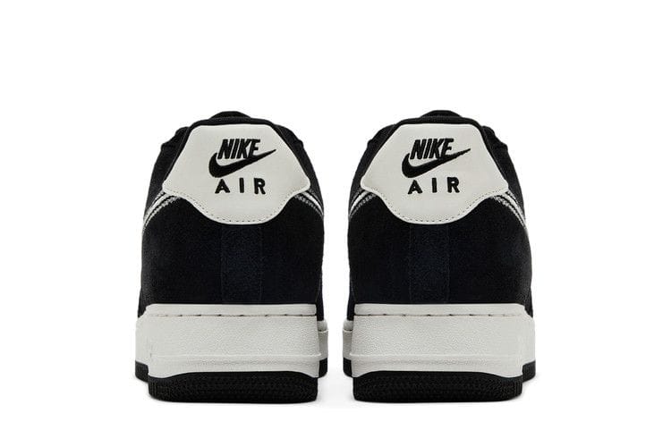 Men's Air Force 1 '07 LV8 'Embroidered Swoosh - Black Sail'