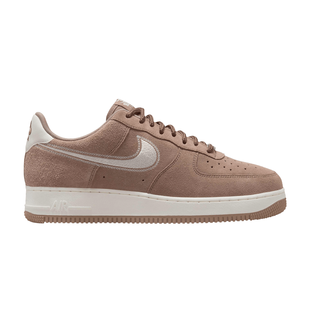 Men's Air Force 1 '07 LV8 'Embroidered Swoosh - Mink Brown'