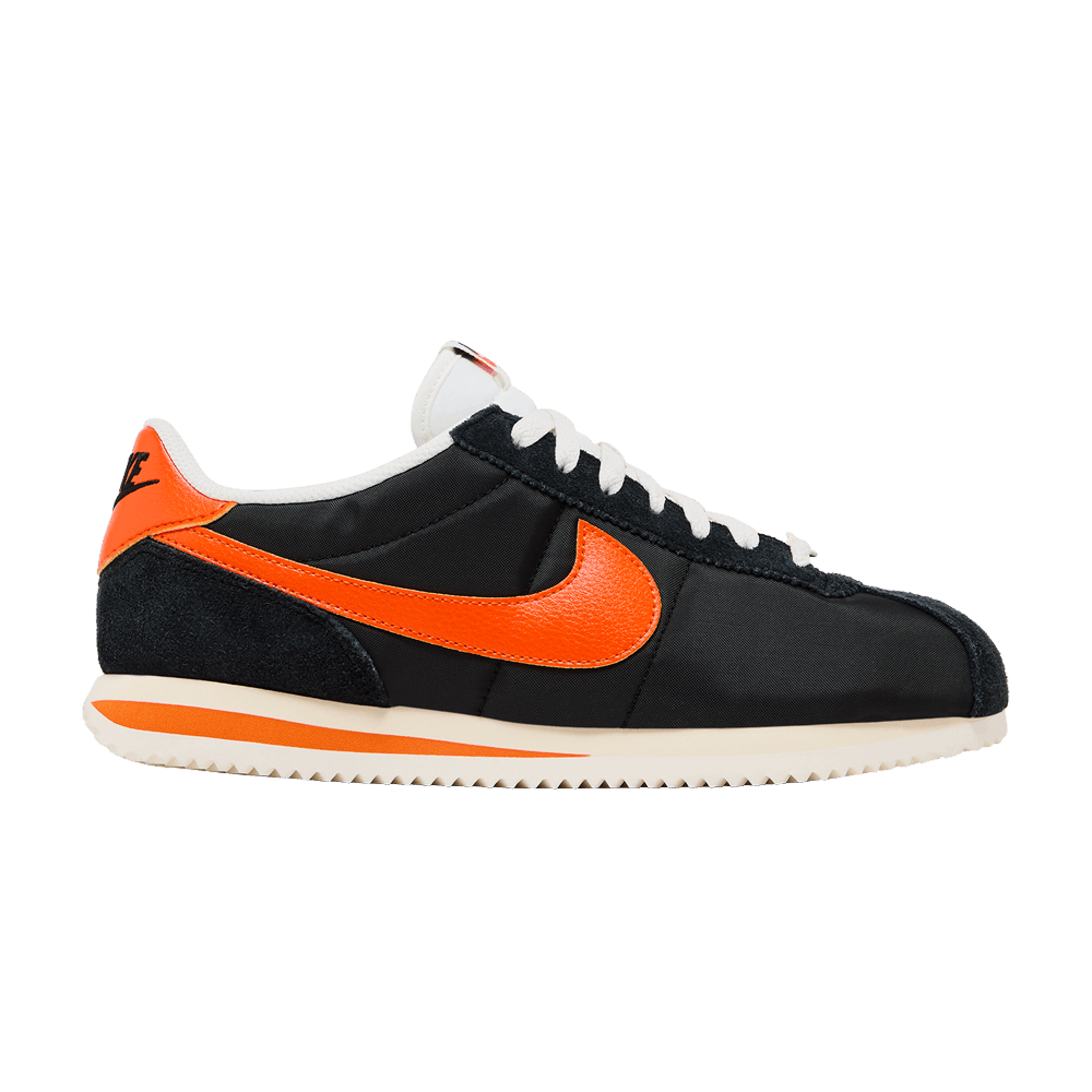 Men's Cortez TXT 'Black Safety Orange'