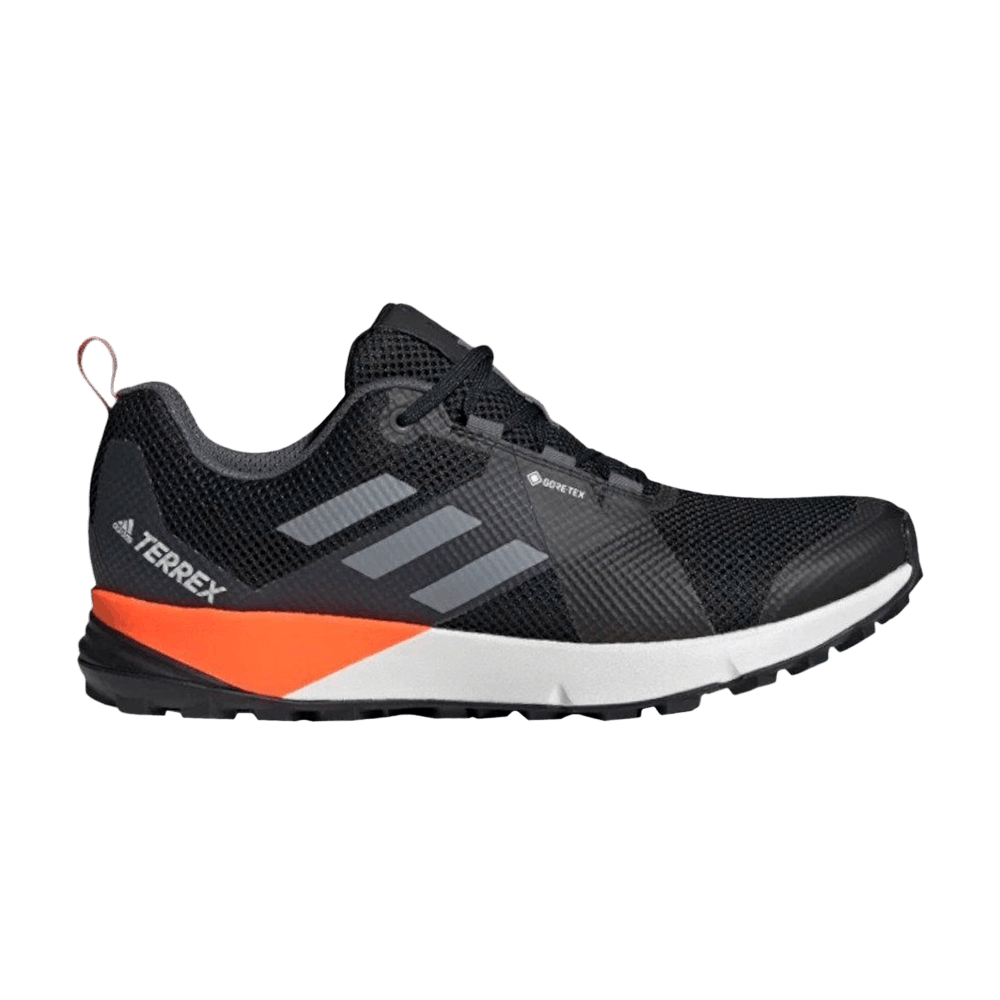 Men's Terrex Two GORE-TEX 'Black Grey Solar Orange'