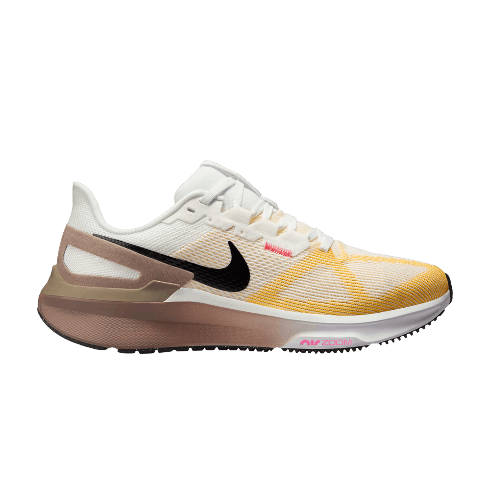 Women's Air Zoom Structure 25 'Mink Brown Varsity Maize'
