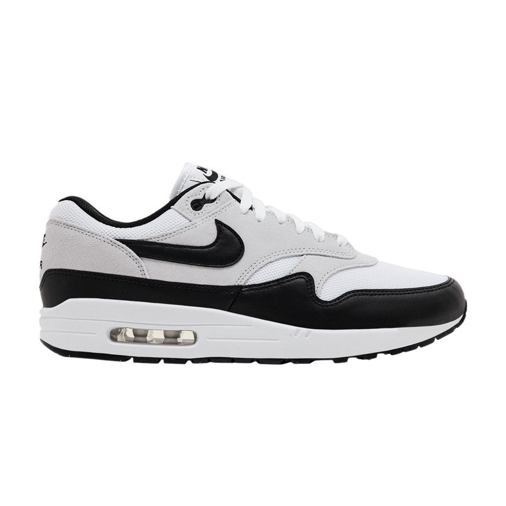 Men's Air Max 1 Essential 'White Pure Platinum Black'