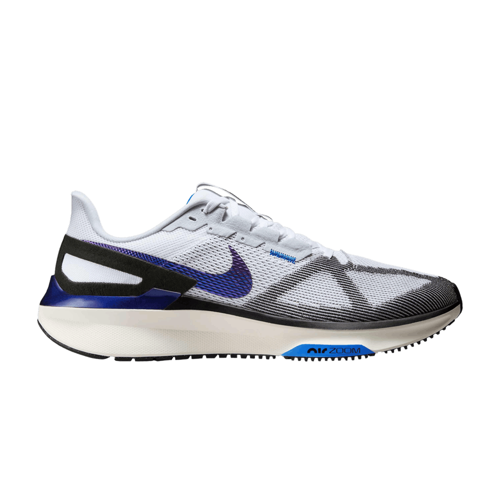 Men's Air Zoom Structure 25 'White Black Photo Blue'