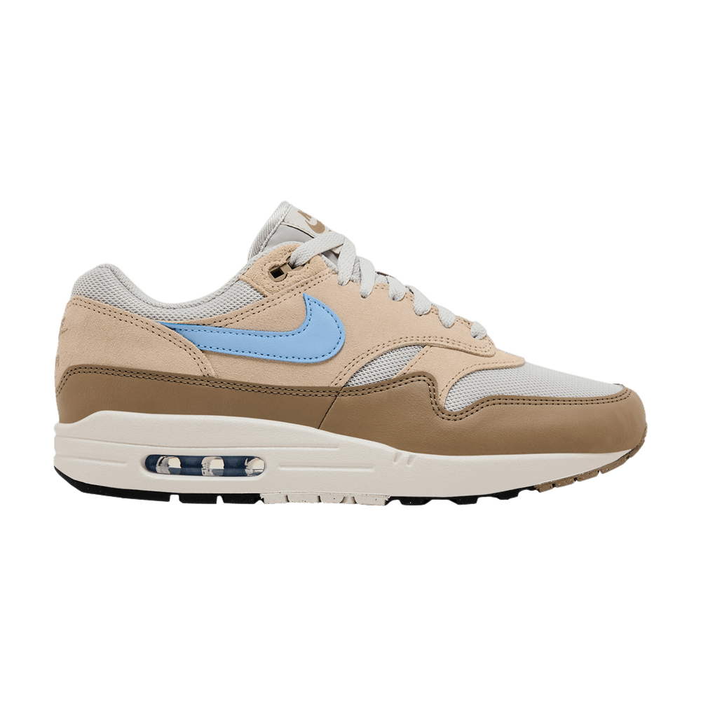 Men's Air Max 1 Essential 'Light Bone Psychic Blue'