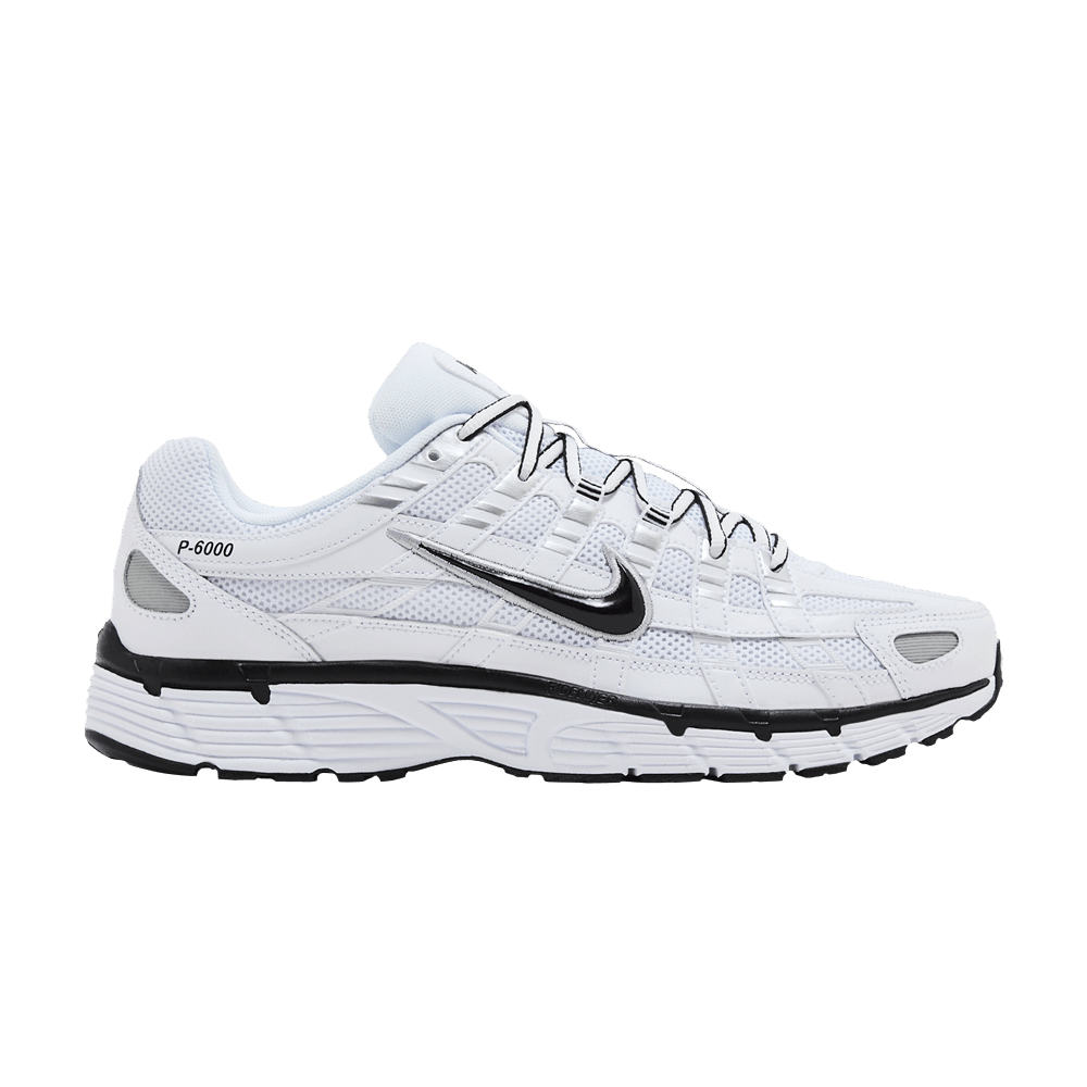 Men's P-6000 'White Metallic Silver Black'