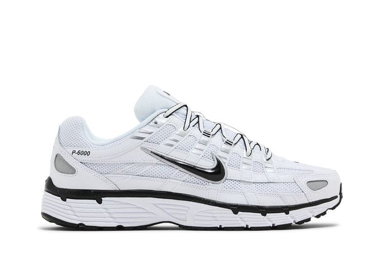 Men's P-6000 'White Metallic Silver Black'