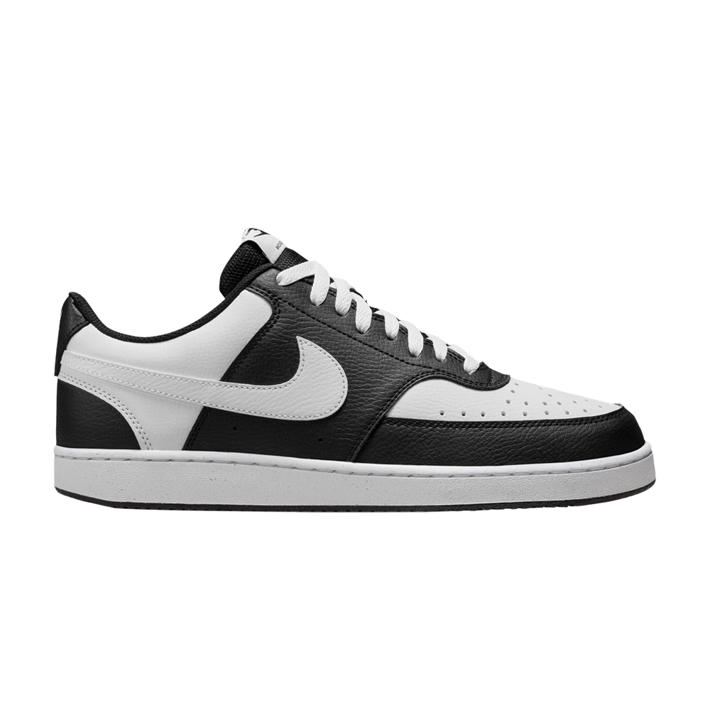 Men's Court Vision Low 'Black White'