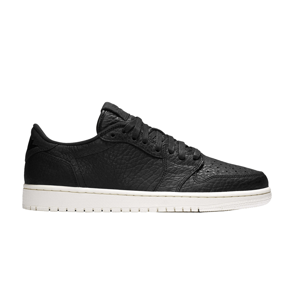 Men's Air Jordan 1 Retro Low Swooshless 'Black' 2025