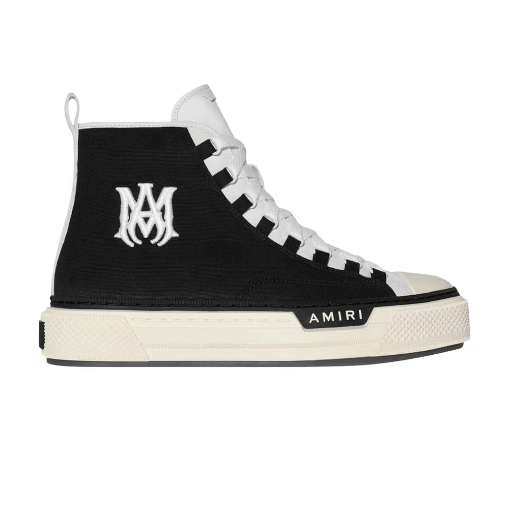 Amiri Wmns Court High 'Black White'