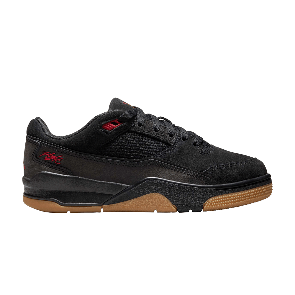 Air Jordan Flight Court GS 'Black Red Gum'