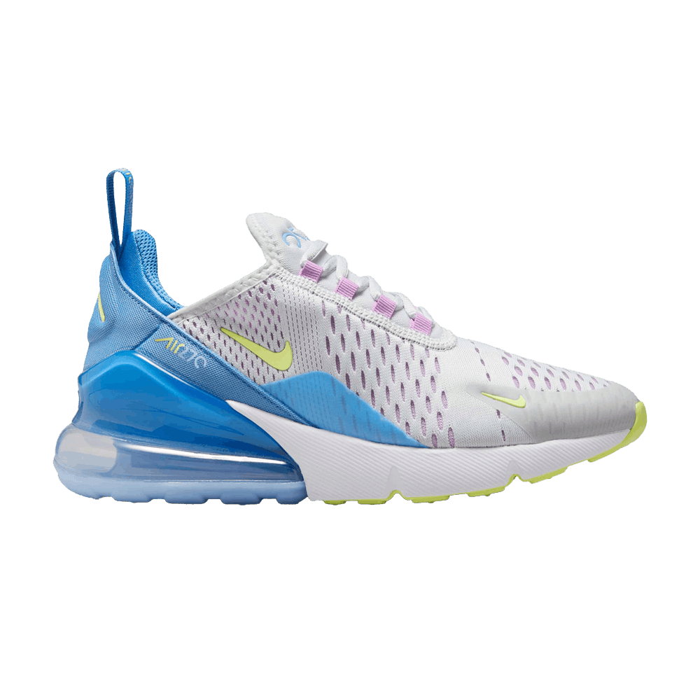 Air Max 270 GS 'Pure Platinum Blue Light Lemon Twist'