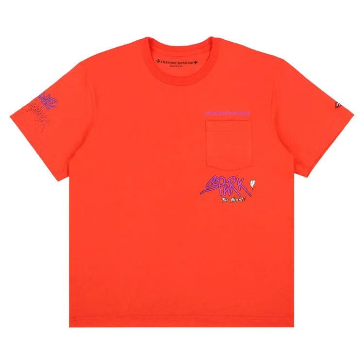 Chrome Hearts Matty Boy Sick Heart T-Shirt Red