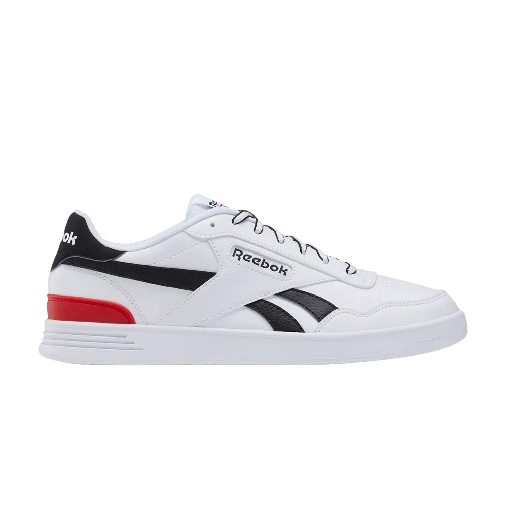 Men's Court Advance Clip 'White Black Vector Red'