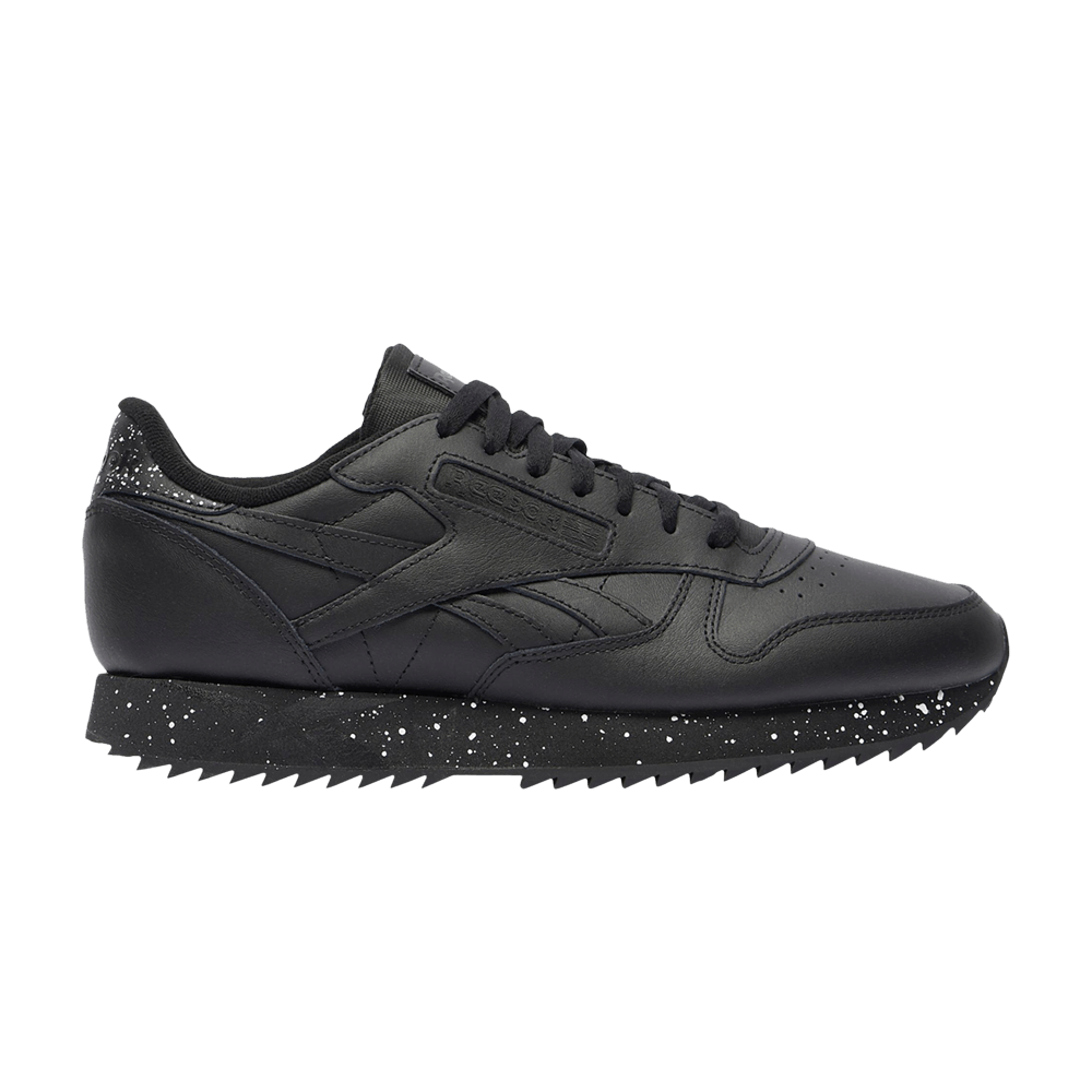Men's Classic Leather Ripple 'Black White Speckled'