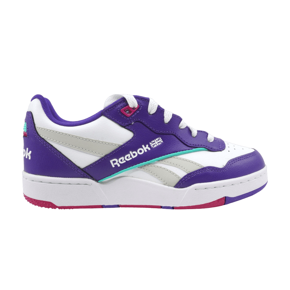 Men's BB4000 2 'White Team Purple Cyber Mint'