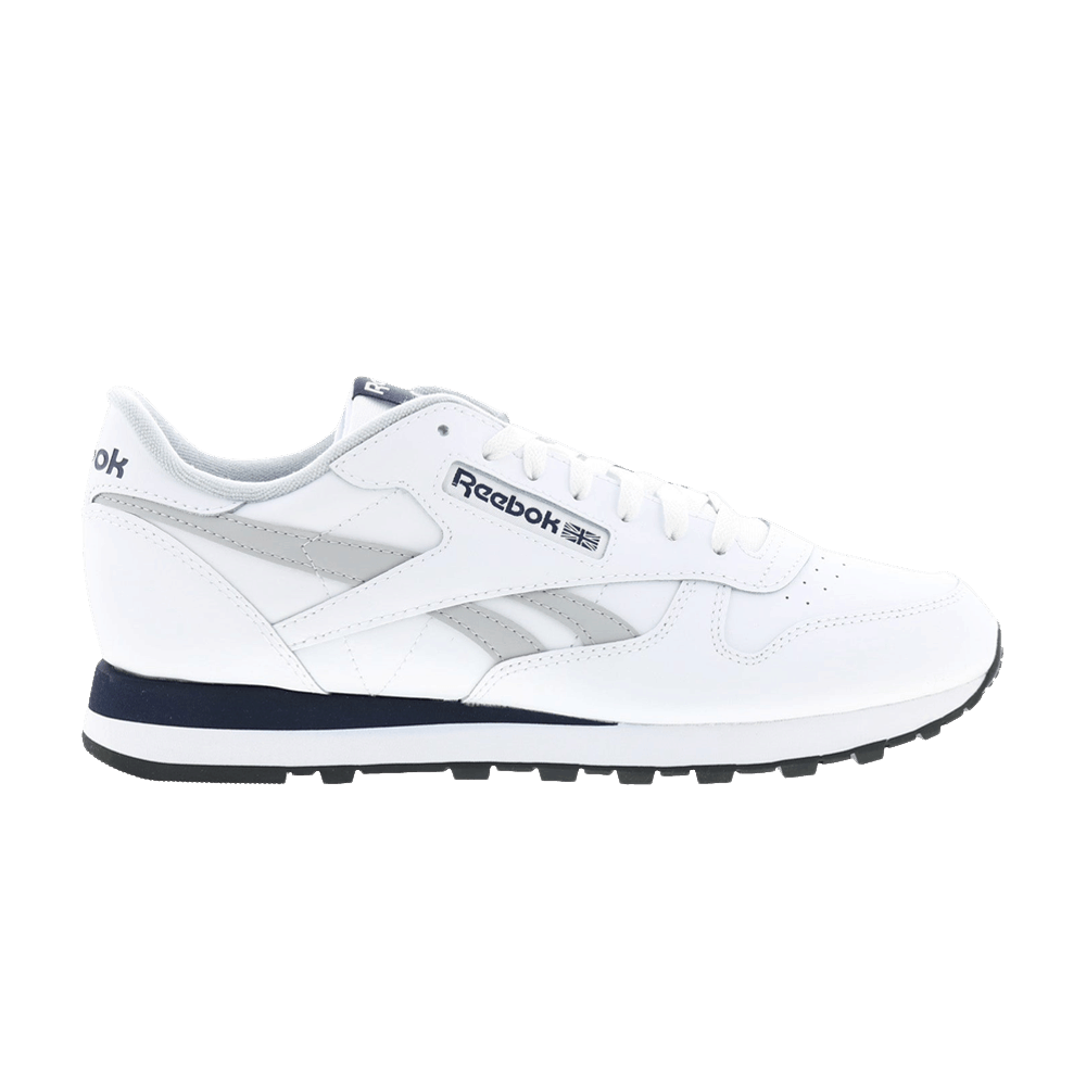 Men's Classic Leather 'White Grey Vector Navy'