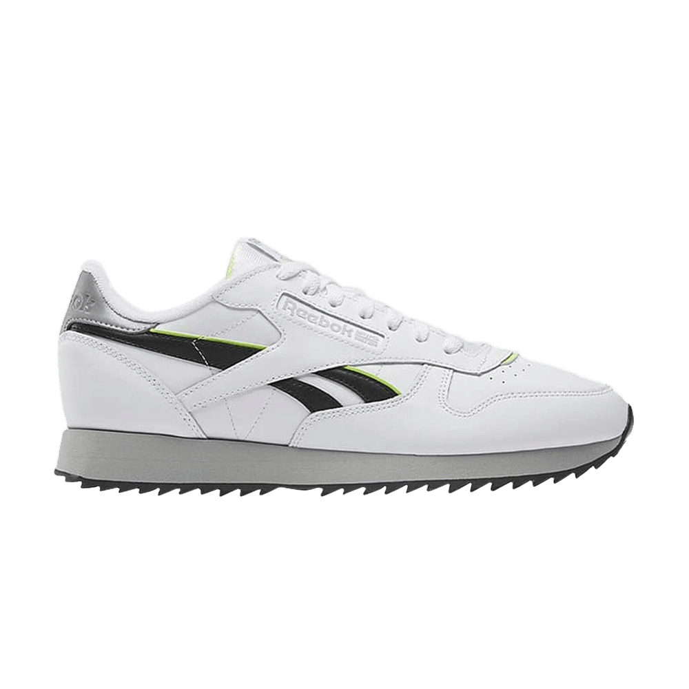 Men's Classic Leather Ripple 'White Black Lime'
