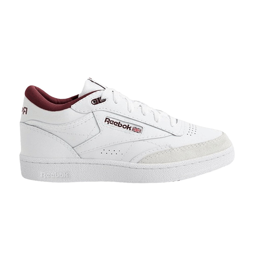 Men's Club C Mid 2 'White Classic Maroon'