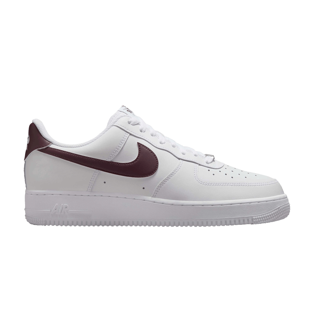 Men's Air Force 1 '07 'White Burgundy Crush'