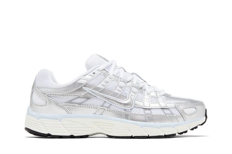Women's P-6000 'White Metallic Silver'