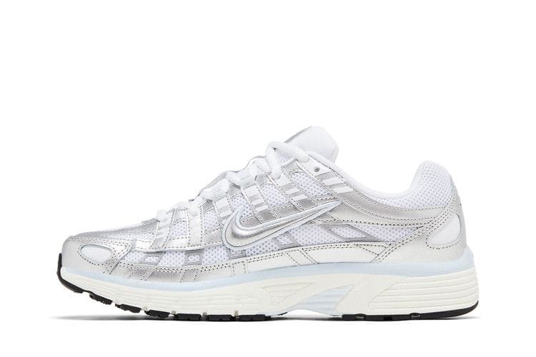 Women's P-6000 'White Metallic Silver'