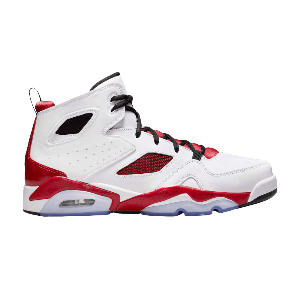Men's Air Jordan Flight Club 91 'White Gym Red Black'