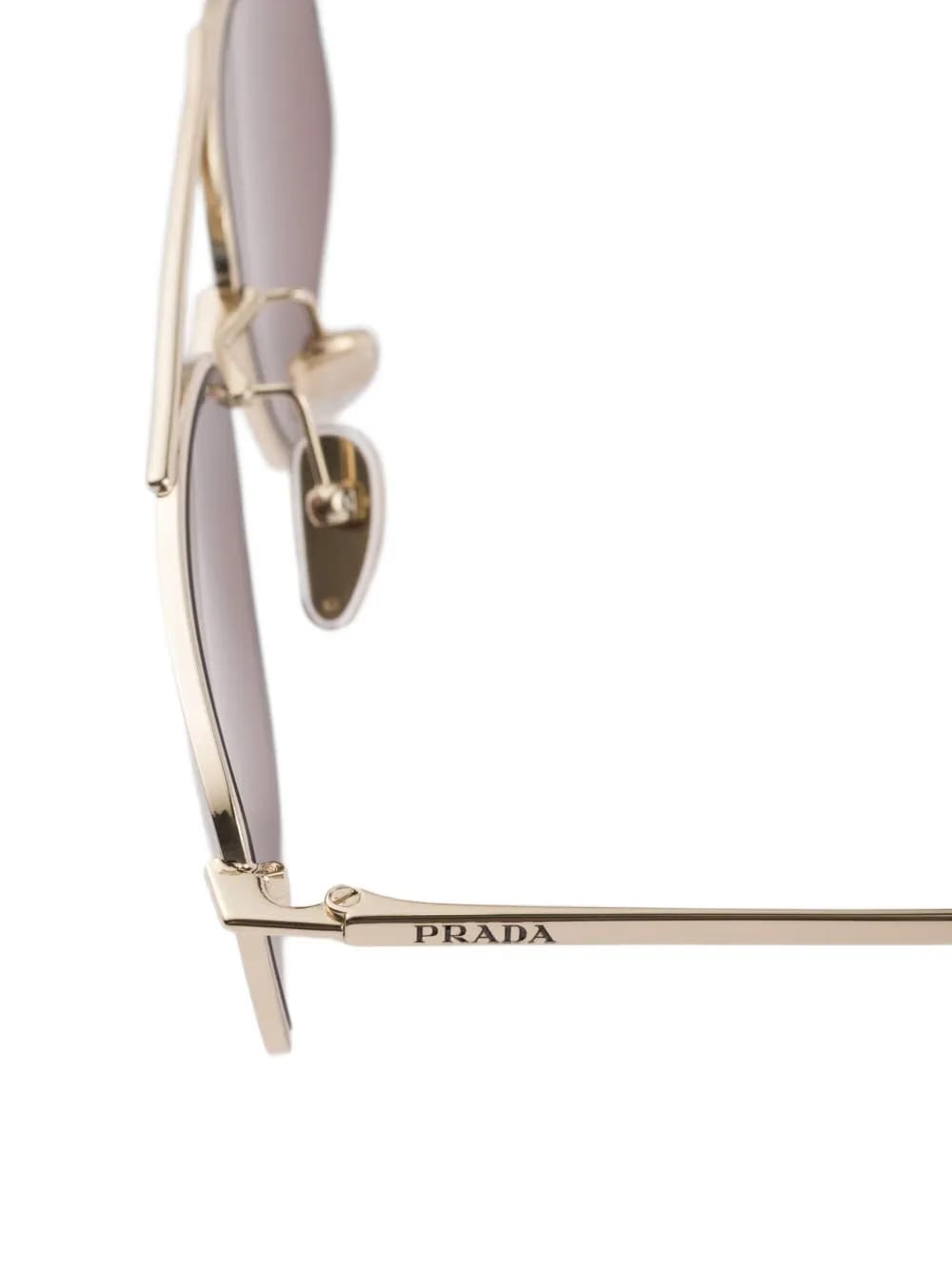 metal-frame geometric sunglasses