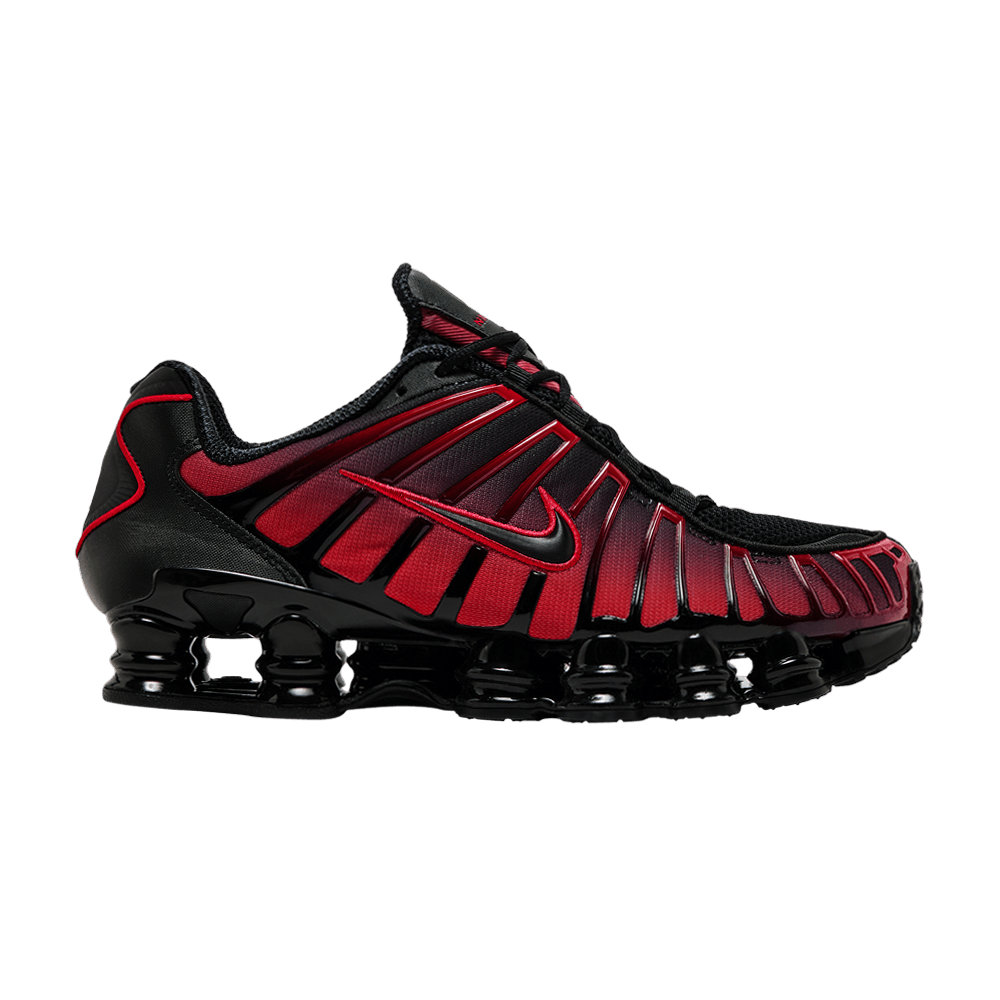 Men's Shox TL 'Black University Red Gradient'