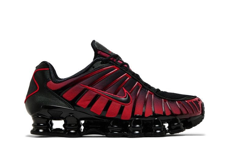 Men's Shox TL 'Black University Red Gradient'