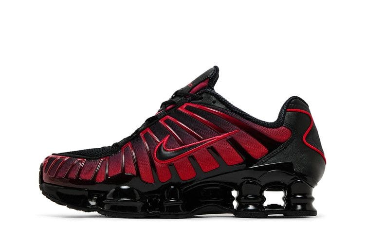 Men's Shox TL 'Black University Red Gradient'