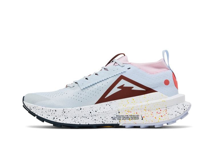 Men's ZoomX Zegama 2 'Platinum Paint Splatter'