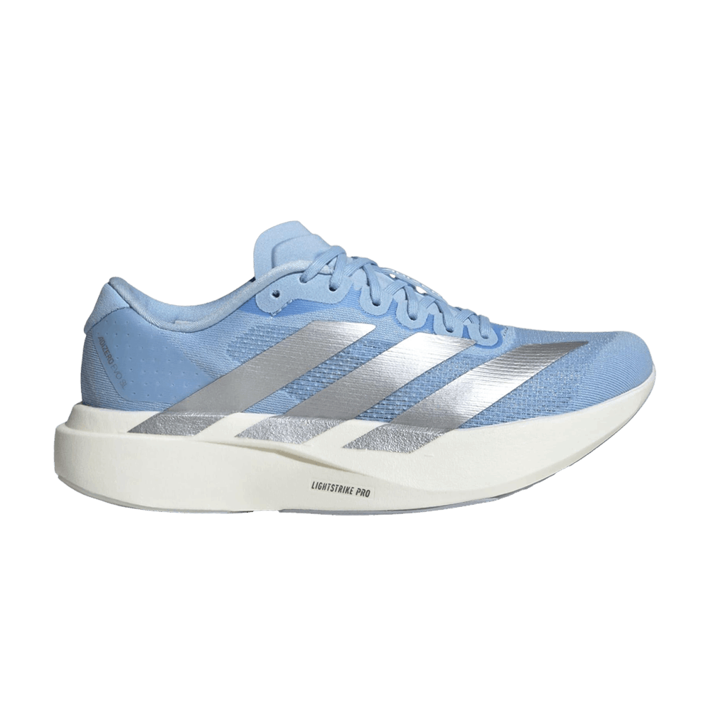 Women's Adizero Evo SL 'Glow Blue Silver Metallic'