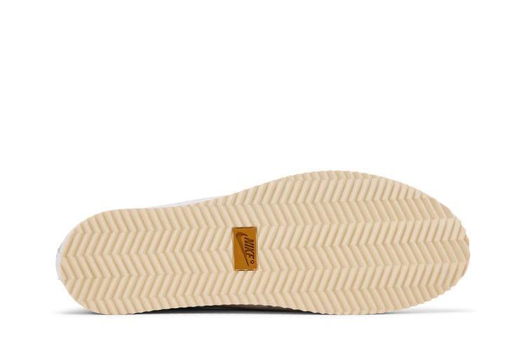 Women's Cortez Leather 'White Bronze Perforated Swoosh'
