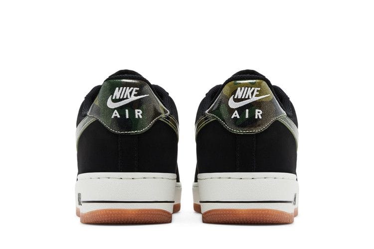 Men's Air Force 1 Low 'Black Patent Camo Swoosh'