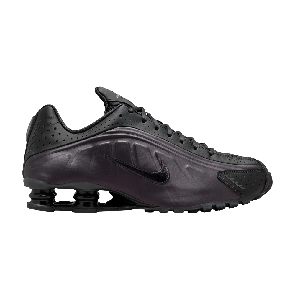Men's Shox R4 'Black Cave Purple'