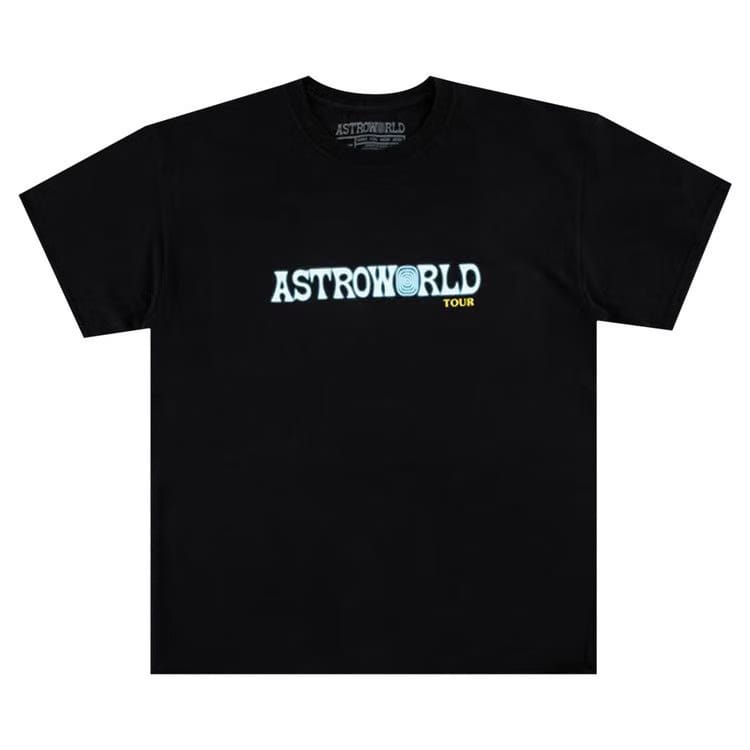 Cactus Jack by Travis Scott Astroworld Tour T-Shirt Black