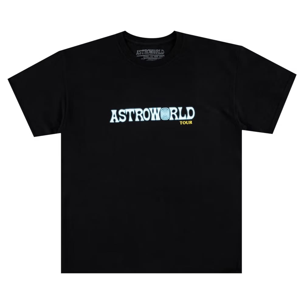 Cactus Jack by Travis Scott Astroworld Tour T-Shirt Black