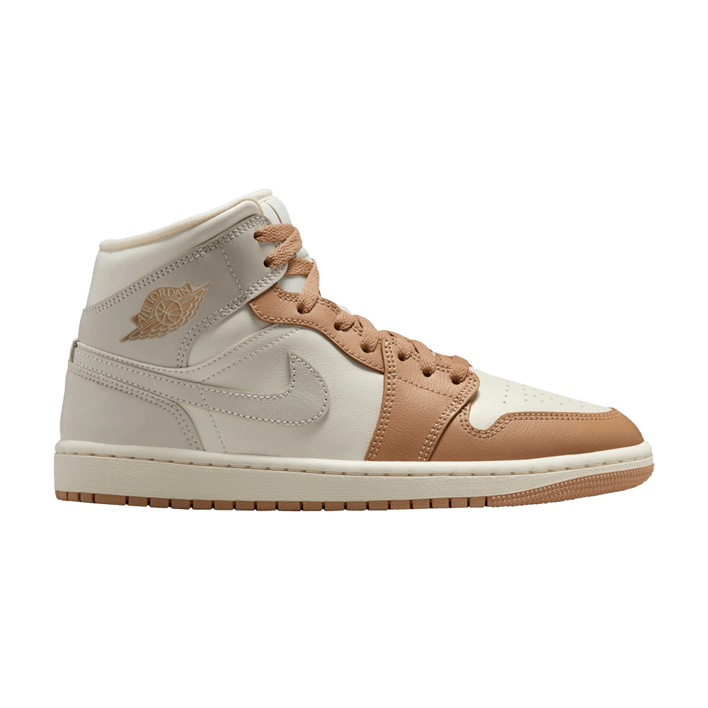 Women's Air Jordan 1 Mid 'Pale Ivory Hemp'