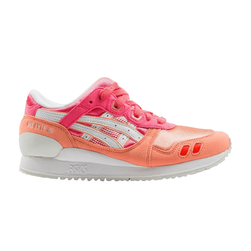 Gel Lyte 3 GS 'Guava White'