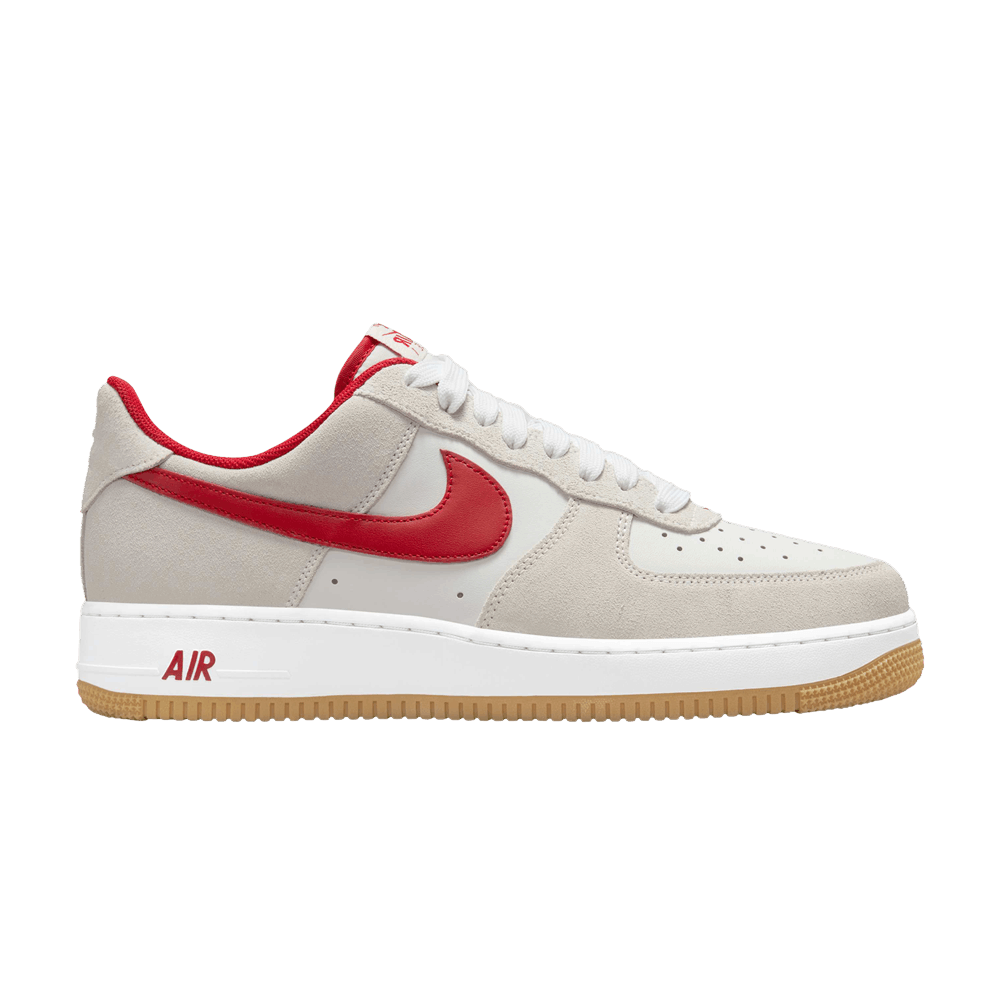 Men's Air Force 1 '07 LV8 'Photon Dust Varsity Red'